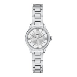 FOSSIL Ceas analogic 'GILMORE' negru / argintiu