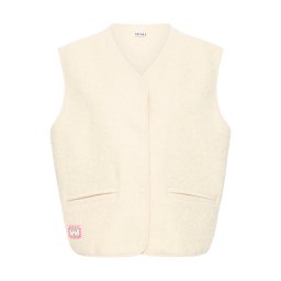 ICHI Vestă 'IHXEMBER' crem