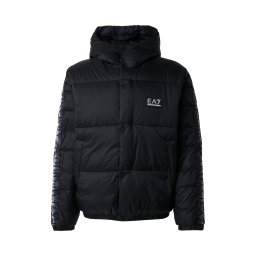 EA7 Emporio Armani Geacă de primăvară-toamnă negru