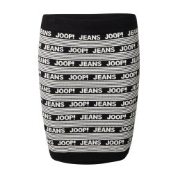JOOP! Jeans Fustă 'Karda' negru / alb