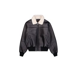 ALPHA INDUSTRIES Geacă de iarnă 'B-15 Modified' crem / negru