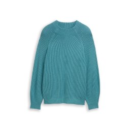 Tom Tailor Women + Pulover verde smarald