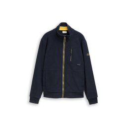 TOM TAILOR Jachetă fleece albastru închis