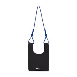 KARL LAGERFELD JEANS Poșete 'CORD' negru / alb natural