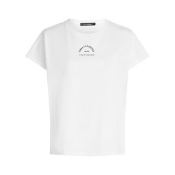 Karl Lagerfeld Tricou negru / alb