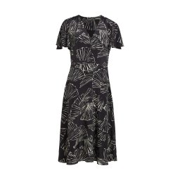 Karl Lagerfeld Rochie negru / alb