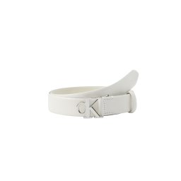 Calvin Klein Curea argintiu / alb