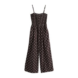 Next Salopeta negru / alb