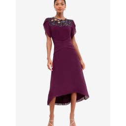 Lipsy Rochie ciclam / negru