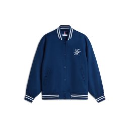 TOMMY HILFIGER Geacă de primăvară-toamnă albastru închis