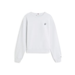 TOMMY HILFIGER Bluză de molton albastru pastel / albastru închis