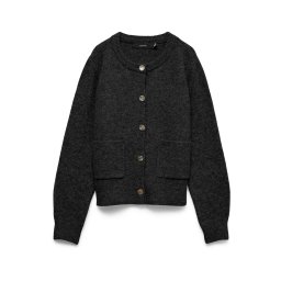VERO MODA Geacă tricotată 'VMNOVI' negru