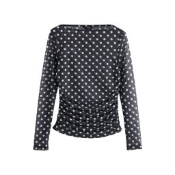 Next Tricou negru / alb