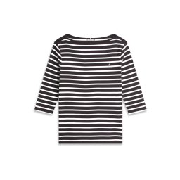 Tommy Hilfiger Curve Tricou bleumarin / roșu / negru / alb