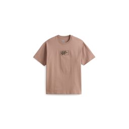 VANS Tricou maro cappuccino / negru