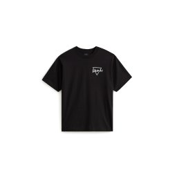 VANS Tricou 'Palm Drive' mov lavandă / portocaliu deschis / negru / alb