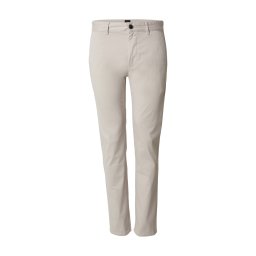 BOSS Pantaloni eleganți gri deschis