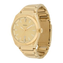 FOSSIL Ceas analogic 'EVERETT' auriu