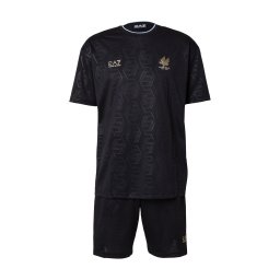 EA7 Emporio Armani Costum de trening albastru deschis / auriu / gri închis / negru