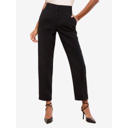 Lipsy Pantaloni cu dungă negru