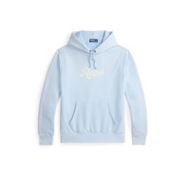 Polo Ralph Lauren Bluză de molton albastru deschis / alb