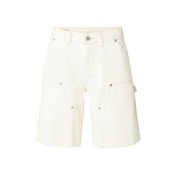 LEVI'S ® Pantaloni eleganți 'Baggy Dad Utility Shorts' alb denim