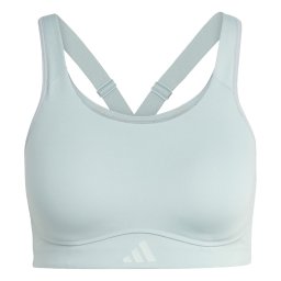 ADIDAS PERFORMANCE Sutien sport 'Optime' verde mentă / verde pastel