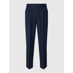 SELECTED Pantaloni cu dungă 'SLH220' bleumarin