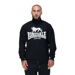 LONSDALE Hanorac 'Blencarn' negru / alb