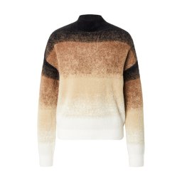 Morgan Pulover '242-MDYE' maro cappuccino / maro deschis / negru / alb murdar