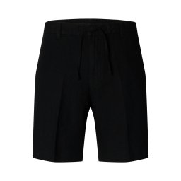 SELECTED Pantaloni cu dungă 'SLHLEROY' negru