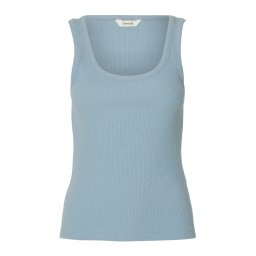 SELECTED Top 'SLFAnna' albastru fumuriu