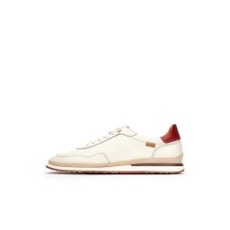 PIKOLINOS Sneaker low 'Denia' fildeş / roșu bordeaux