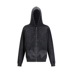 Ed Hardy Hanorac 'Skelett in Säure' gri metalic / gri grafit