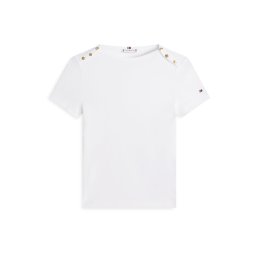 TOMMY HILFIGER Tricou alb