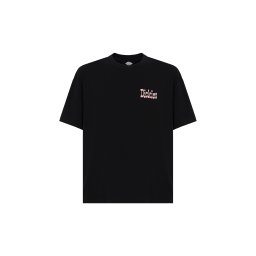 DICKIES Tricou 'Polk' roz / negru