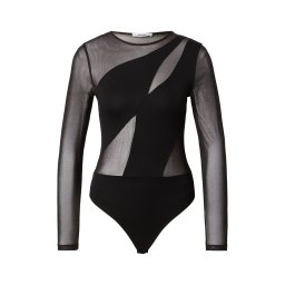 ABOUT YOU Tricou body 'Giulia' negru