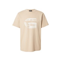 G-STAR Tricou alb kitt / alb