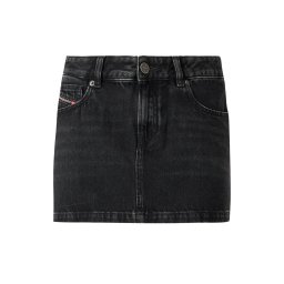 DIESEL Fustă 'DE-RON' negru denim
