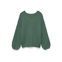 VERO MODA Pulovere dimensiuni mari 'VMMaybe' verde închis