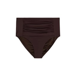 Swim by Zizzi Slip costum de baie 'Basic' maro închis