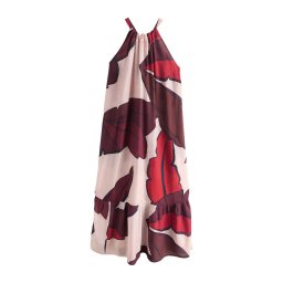 Next Rochie alb kitt / roșu / roșu bordeaux / negru