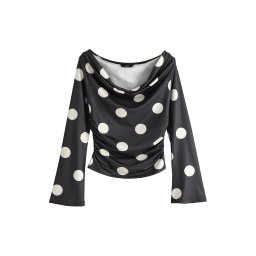 Next Tricou negru / alb