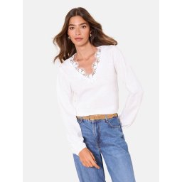 Lipsy Tricou alb
