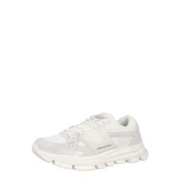 ARMANI EXCHANGE Sneaker low 'CRASH' gri deschis / alb