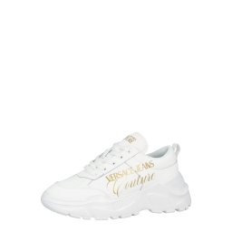 Versace Jeans Couture Sneaker low 'FONDO SPEEDTRACK' auriu / alb