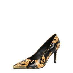 Versace Jeans Couture Pumps 'FONDO SCARLETT' maro coniac / galben / negru