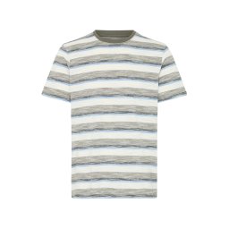 BLEND Tricou 'BHKobe' albastru deschis / gri grafit / verde pastel / verde amestecat