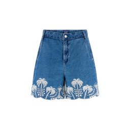 GUESS Jeans 'PILAR' albastru denim / alb