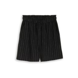 TOM TAILOR DENIM Pantaloni negru / alb murdar